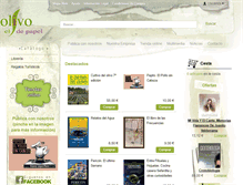 Tablet Screenshot of elolivoeditorial.com